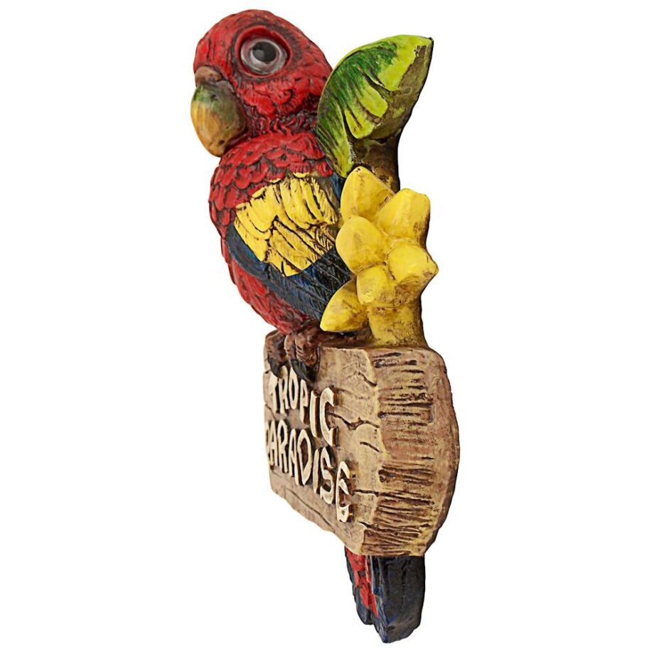 Tropic Parrot Paradise Wall Sculpture