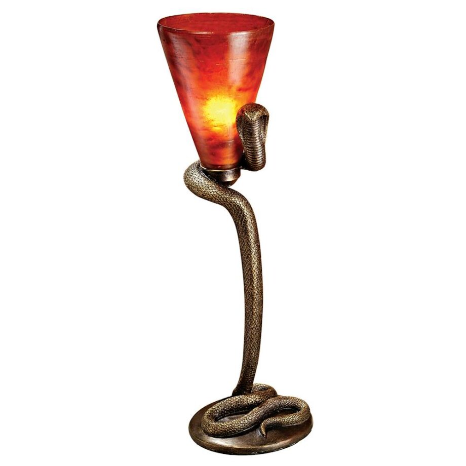 Uraeus, Egyptian Cobra God Altar Lamp