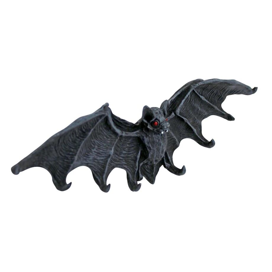 Vampire Bat Key Holder Wall Sculpture: Medium