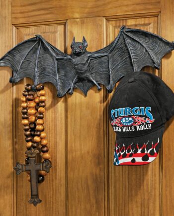 Vampire Bat Sculptural Hooked Wall Hanger: Large CL5847