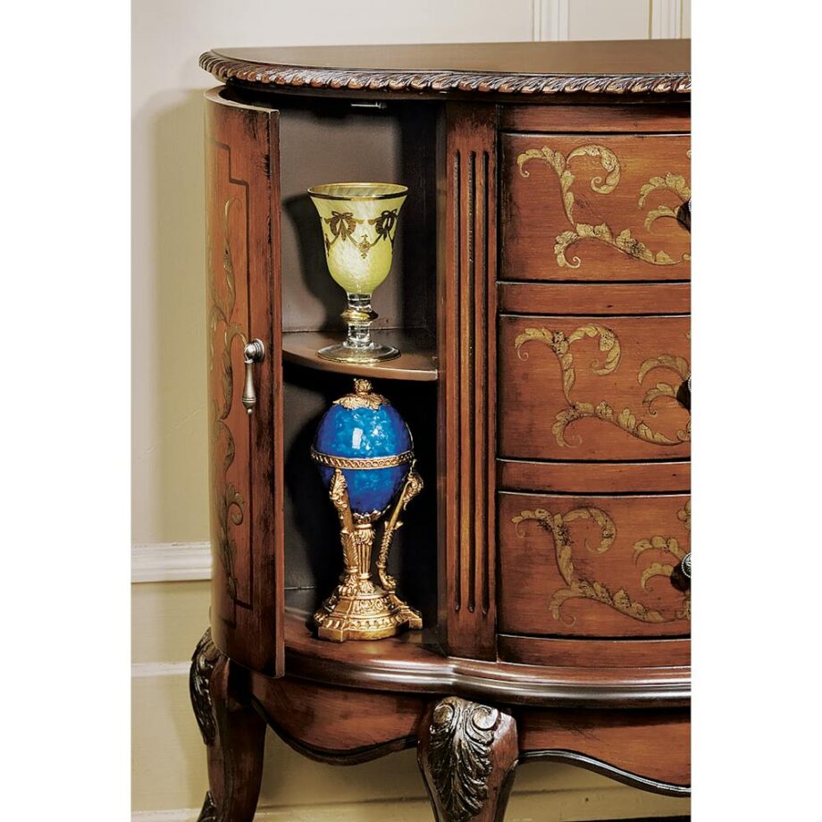 Villa Lucchesi Serpentine Console
