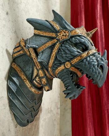 War Dragon Gothic Wall Sculpture: Each CL60071