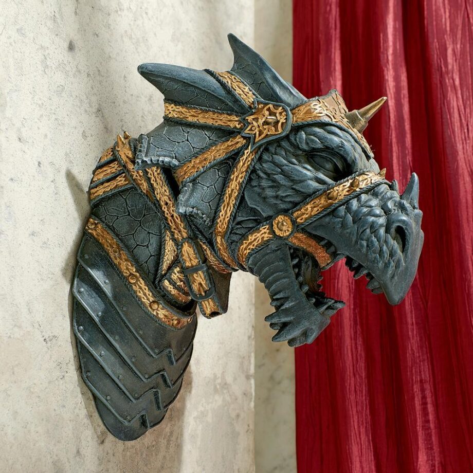 War Dragon Gothic Wall Sculpture: Each CL60071