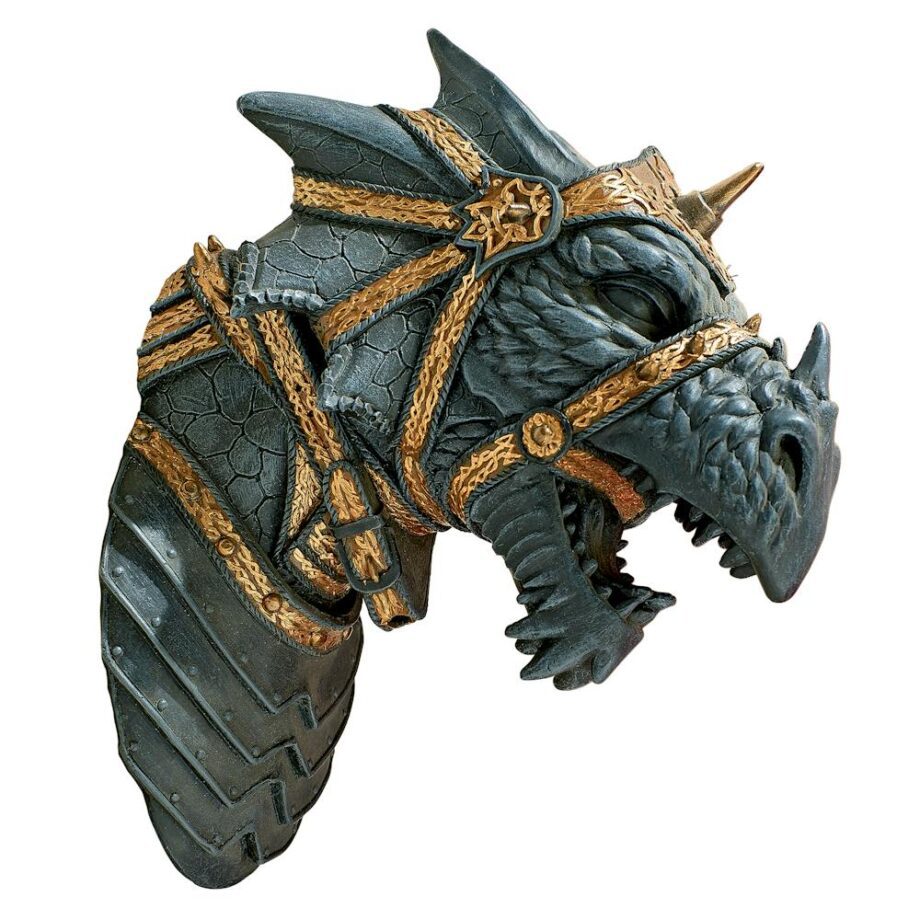 War Dragon Gothic Wall Sculpture: Each