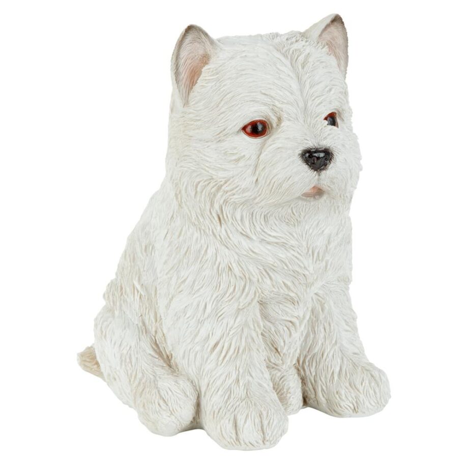 Westie Puppy Partner Collectible Dog Statue JQ11207