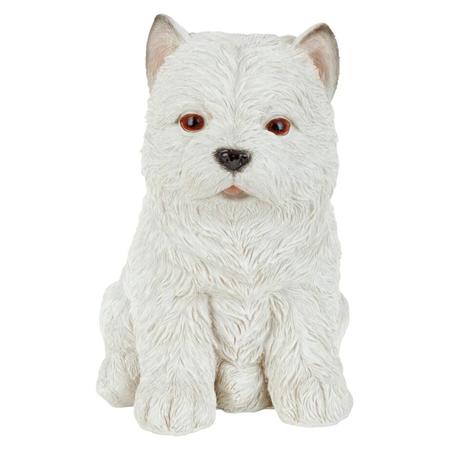 Westie Puppy Partner Collectible Dog Statue