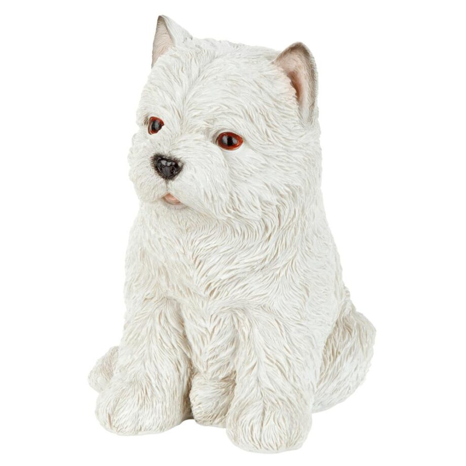 Westie Puppy Partner Collectible Dog Statue