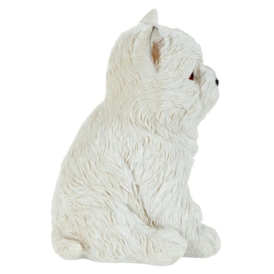 Westie Puppy Partner Collectible Dog Statue