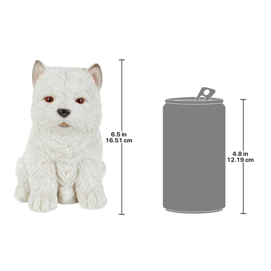 Westie Puppy Partner Collectible Dog Statue