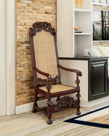 William and Mary Mahogany Armchair: Each AF1554