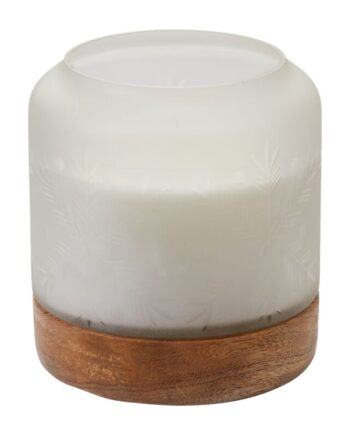 Winter Frost Candle - 6"x 6.5" 30086.00