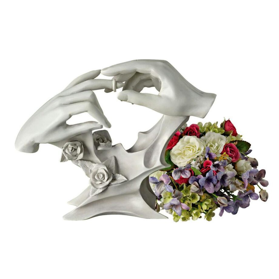 With This Ring Wedding Statue QL1213