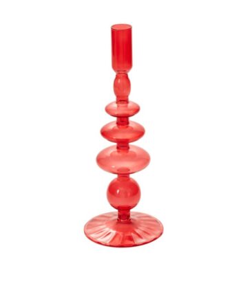 Wizard Red Candlestick - 4"x 10.5" 11686.03