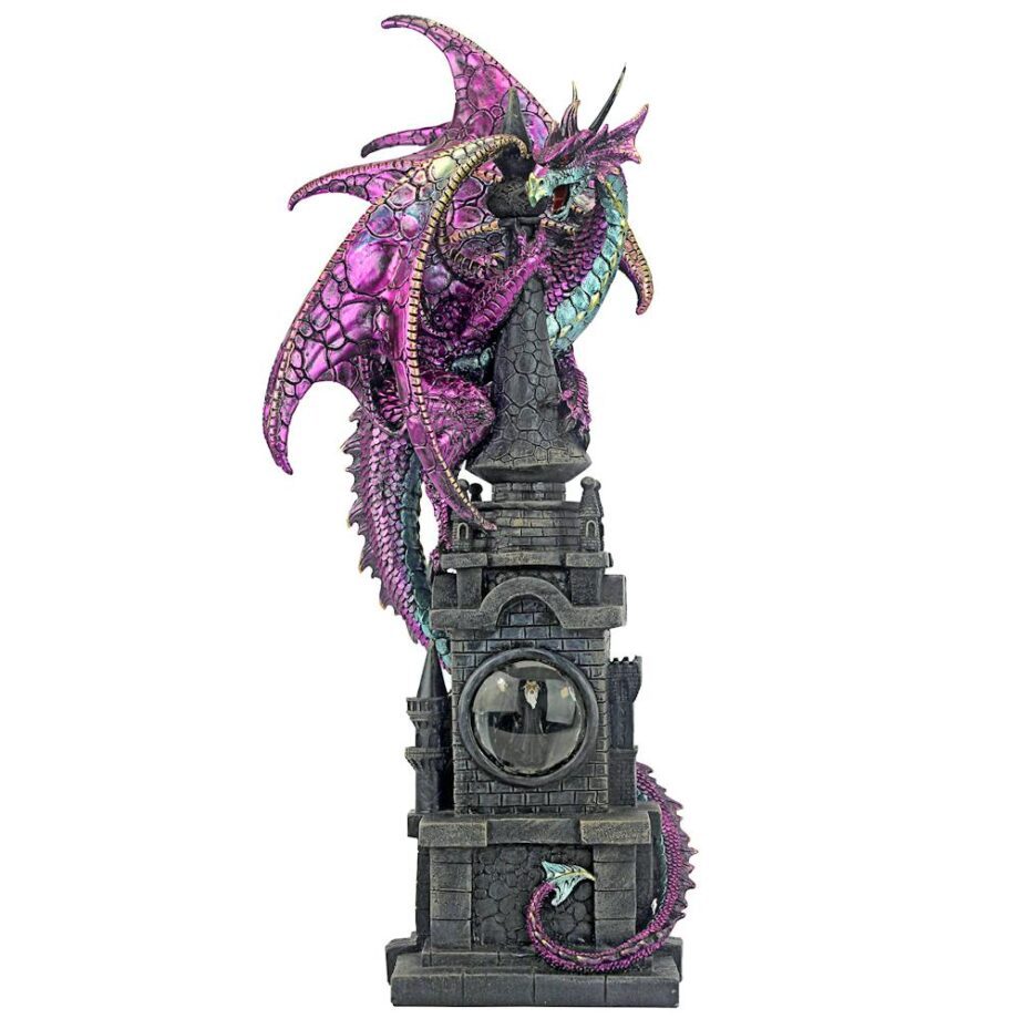 The Wizard's Dragon of Bulwark Tower Statue