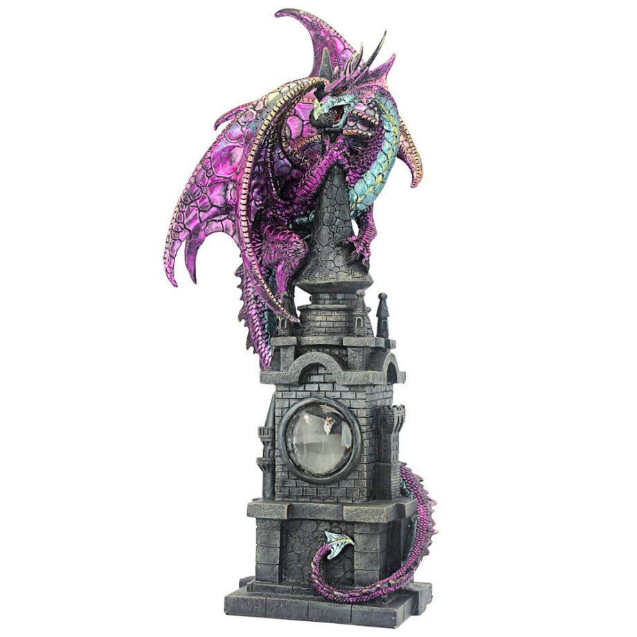 The Wizard's Dragon of Bulwark Tower Statue