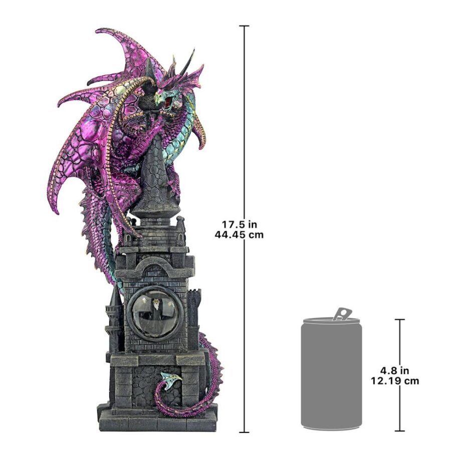 The Wizard's Dragon of Bulwark Tower Statue