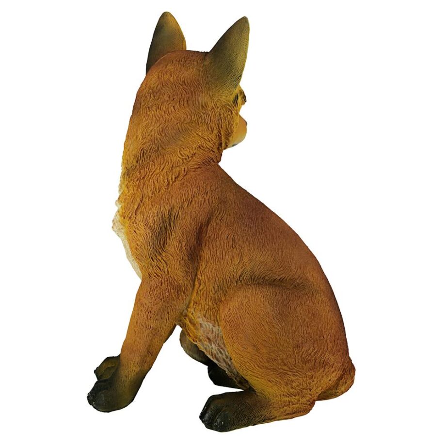 Woodie the Woodland Fox Garden Statue