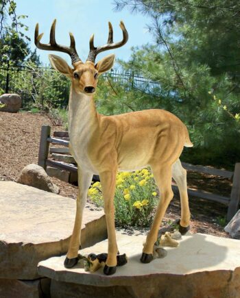 Woodland Buck Deer Statue LY88195