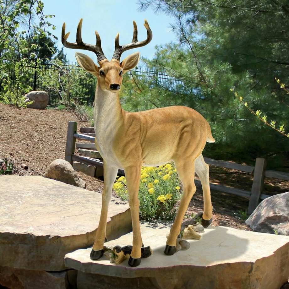 Woodland Buck Deer Statue LY88195