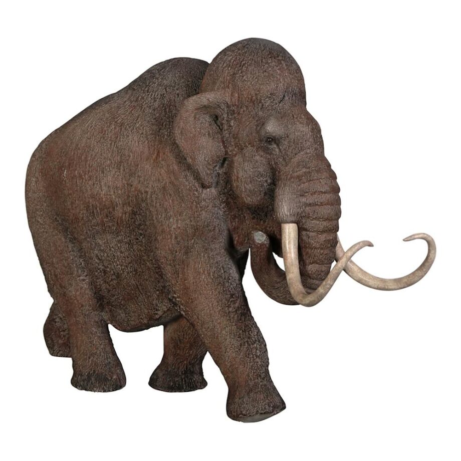 Woolly Mammoth, Elephant of the Ice Age Scaled Statue