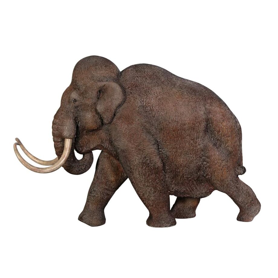 Woolly Mammoth, Elephant of the Ice Age Scaled Statue