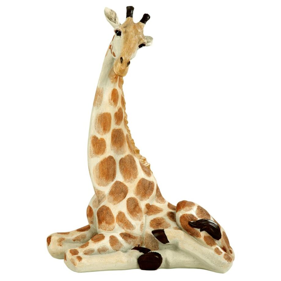 Zari the Resting Giraffe Statue: Large