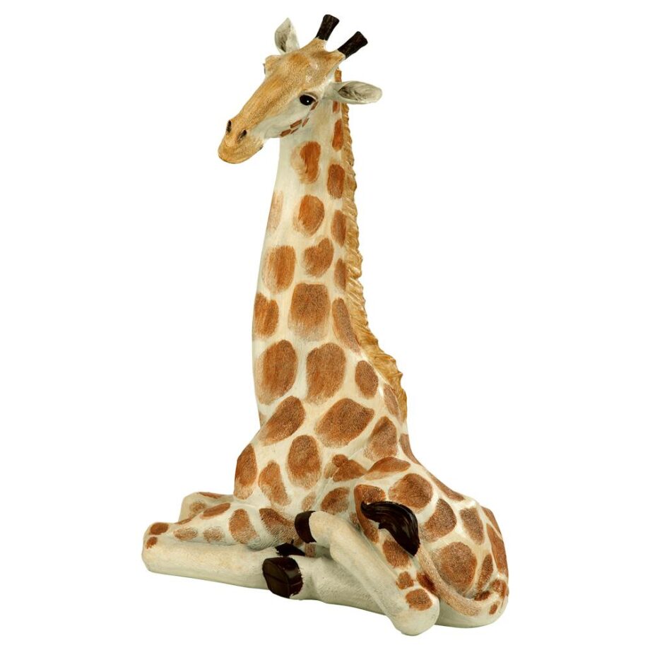 Zari the Resting Giraffe Statue: Large