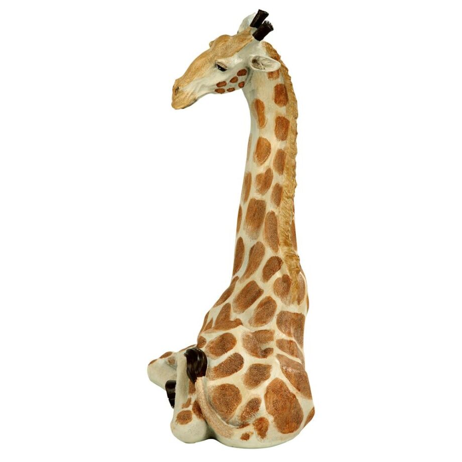 Zari the Resting Giraffe Statue: Large