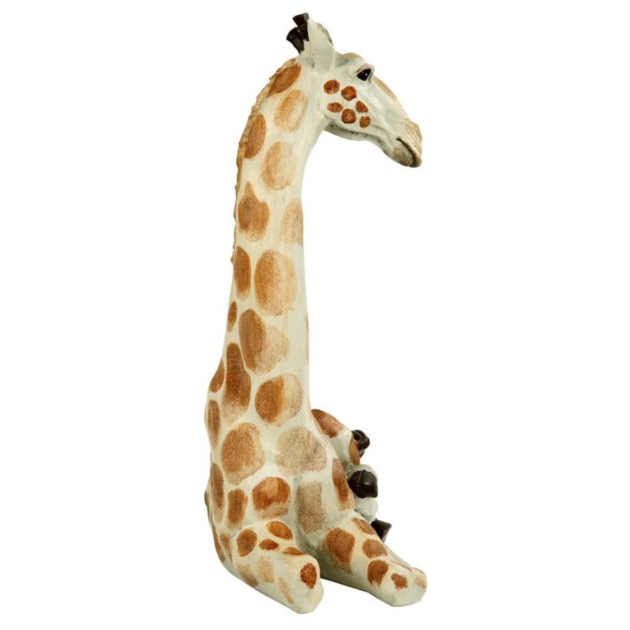 Zari the Resting Giraffe Statue: Large