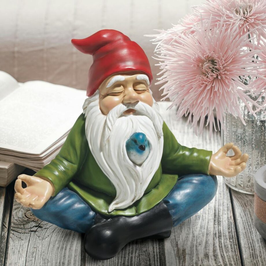 Zen Garden Buddha Gnome Statue