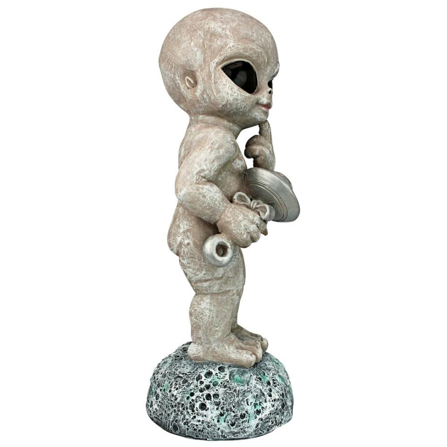 Zeta the Toddler Gray, Roswellian Baby Alien Statue